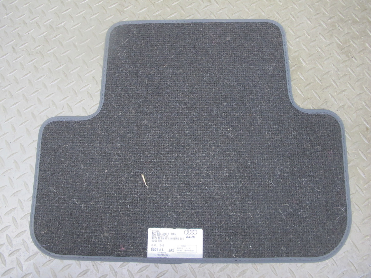 13-16 Audi A4 S4 B8 Set of 4 Front & Rear Floor MAT Carpet Black OEM