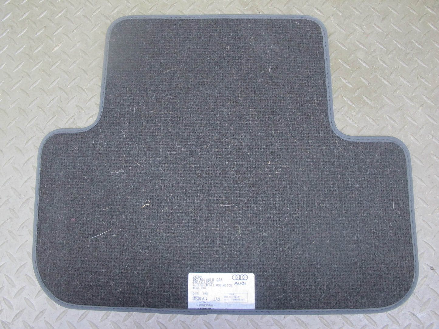 13-16 Audi A4 S4 B8 Set of 4 Front & Rear Floor MAT Carpet Black OEM