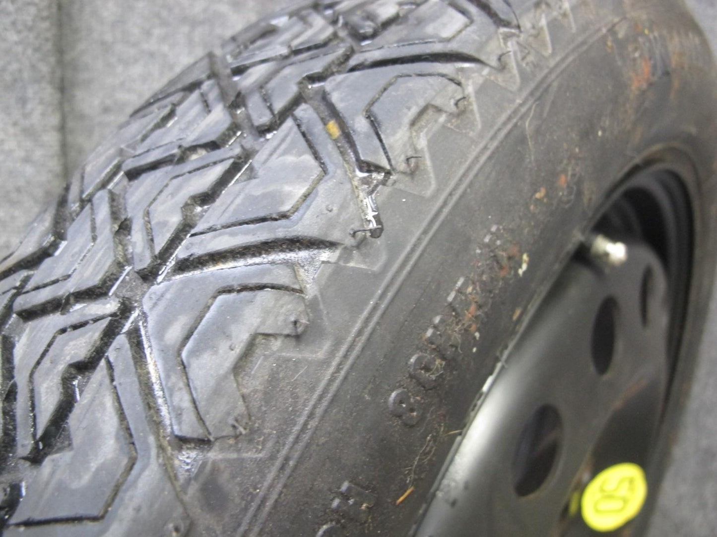 01-06 BMW E46 330ci R17 17" Spare Tire Wheel 17x3.5B ET30 125/80 6750007 OEM