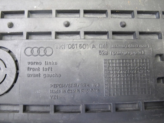 13-16 Audi S4 B8 Set of 4 Front & Rear Floor MAT Rubber Black OEM