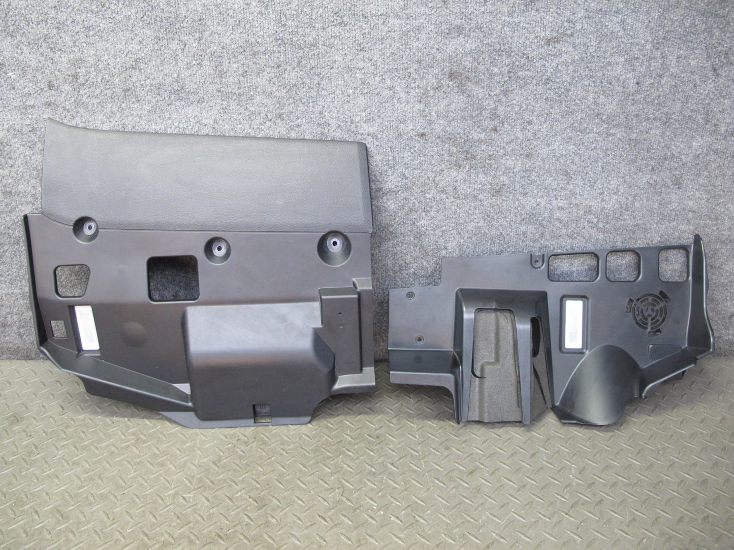 11-17 BMW F25 X3 Set of 2 Under Dash Front Left & Right Trim Panel OEM