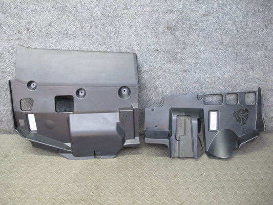 11-17 BMW F25 X3 Set of 2 Under Dash Front Left & Right Trim Panel OEM