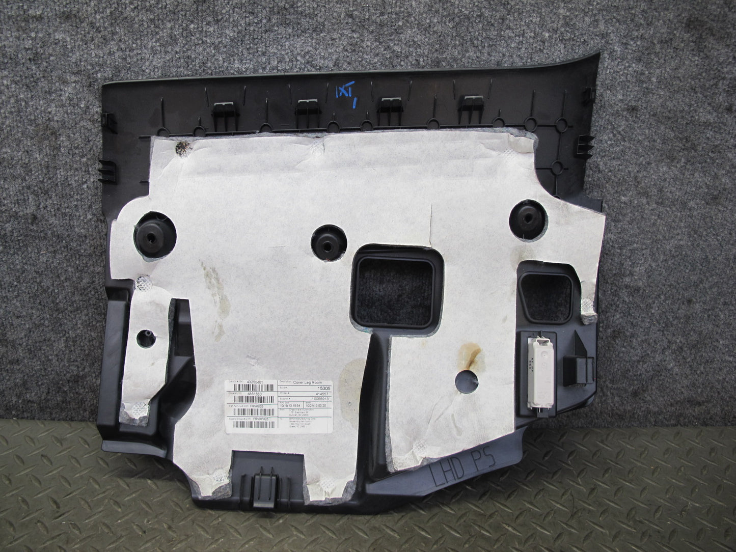 11-17 BMW F25 X3 Set of 2 Under Dash Front Left & Right Trim Panel OEM