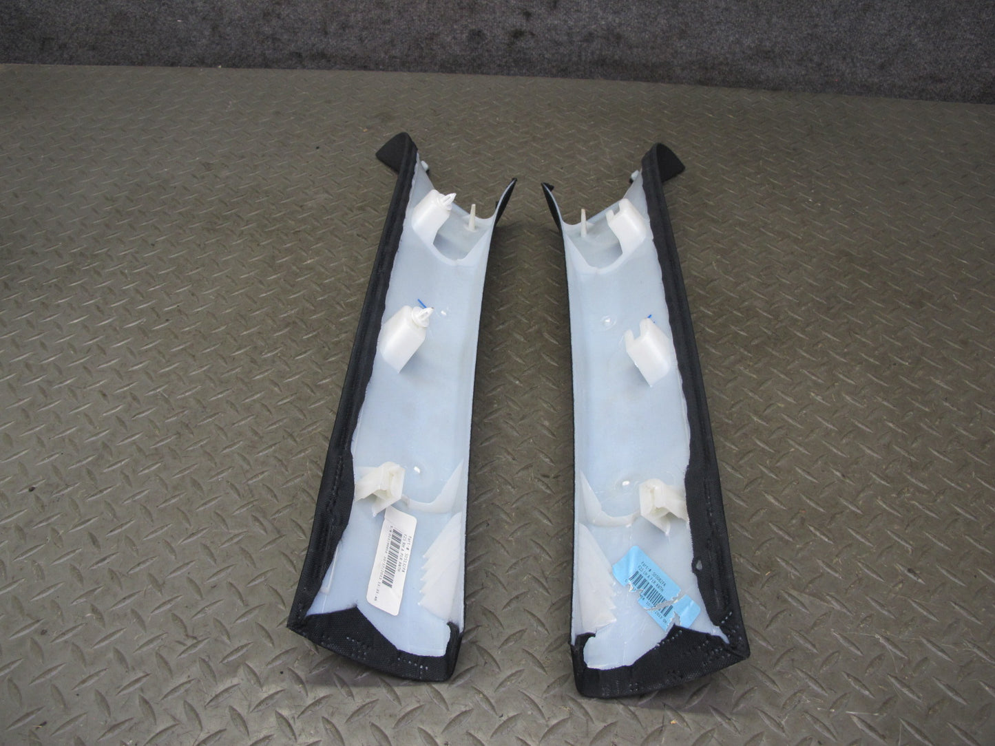 11-17 BMW F25 X3 Set of 2 Front Left & Right Interior A Pillar Trim Panel OEM
