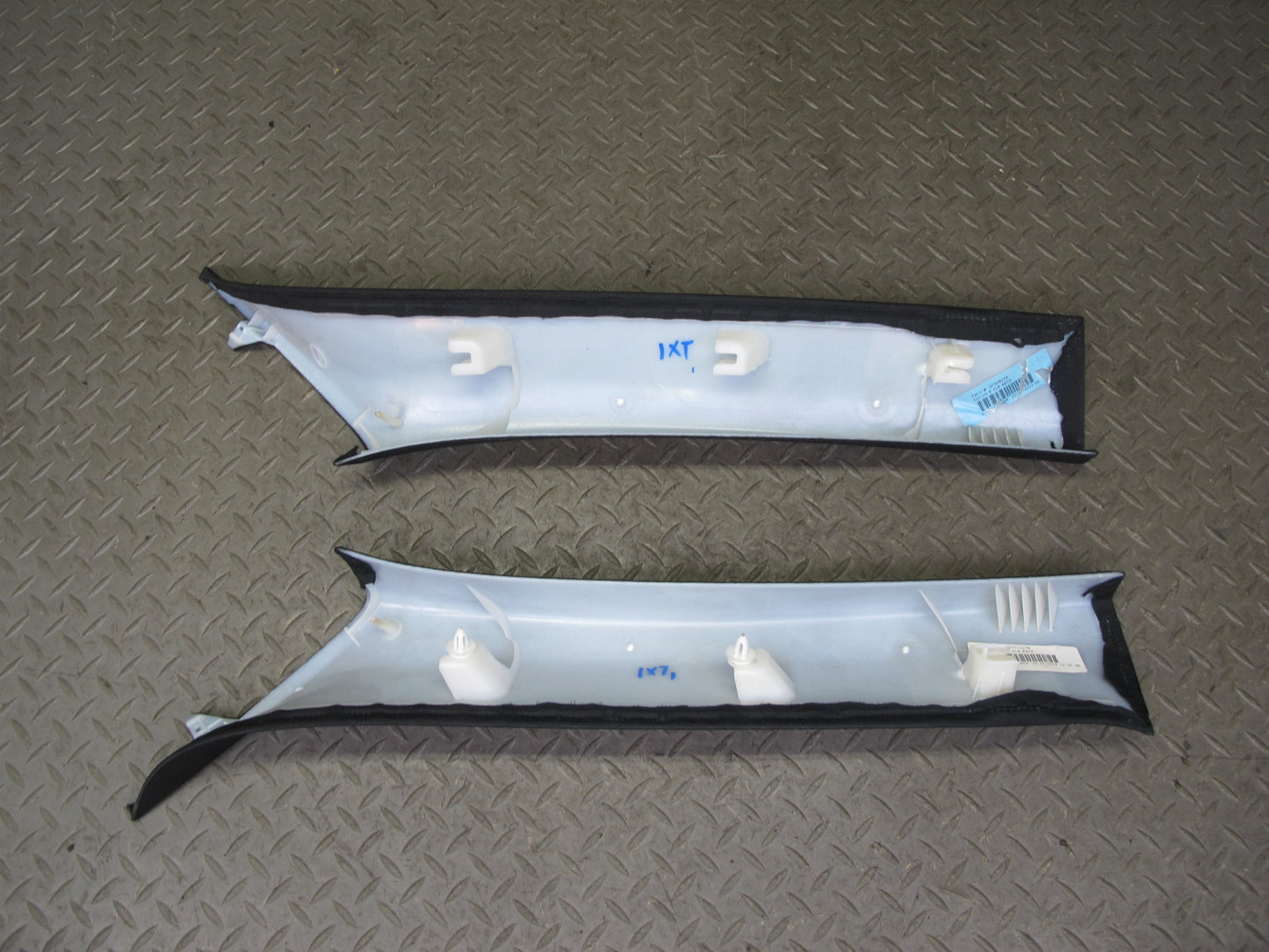 11-17 BMW F25 X3 Set of 2 Front Left & Right Interior A Pillar Trim Panel OEM