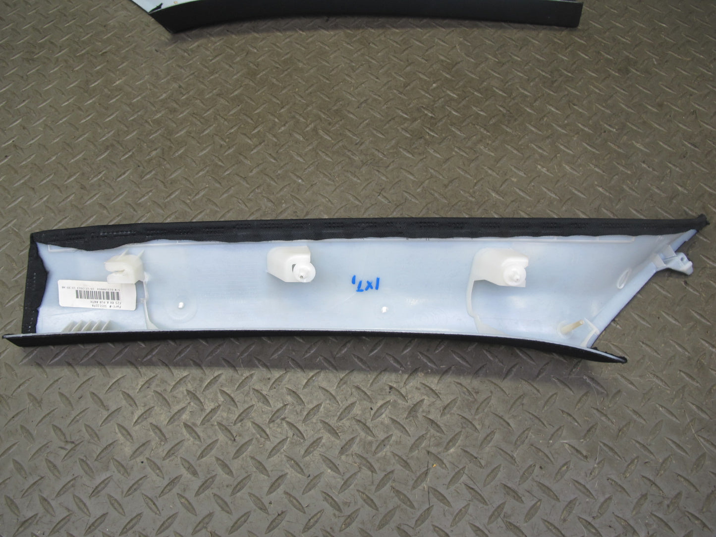 11-17 BMW F25 X3 Set of 2 Front Left & Right Interior A Pillar Trim Panel OEM