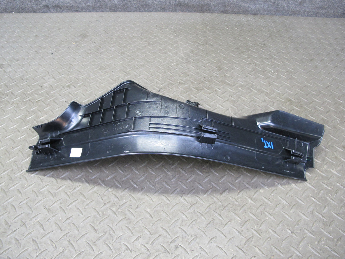 11-17 BMW F25 X3 Set of 2 Rear Left & Right Door Scuff Sill Plate Trim Panel OEM