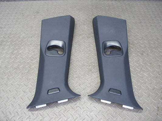 11-17 BMW F25 X3 Set of 2 Left & Right Interior B Pillar Upper Trim Panel OEM