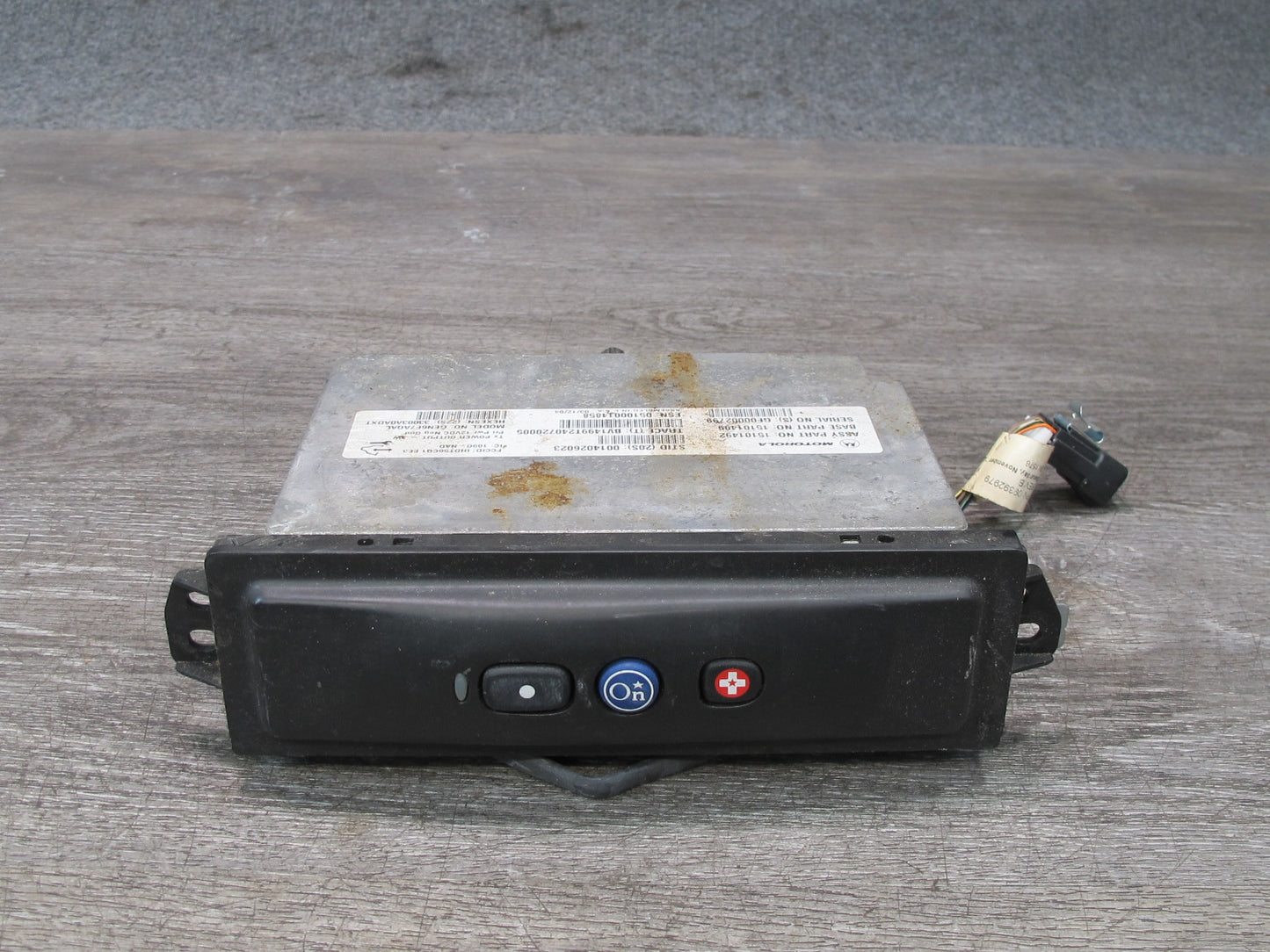 2003-2007 Hummer H2 Front Dashboard Onstar Communication Control Module 15101492
