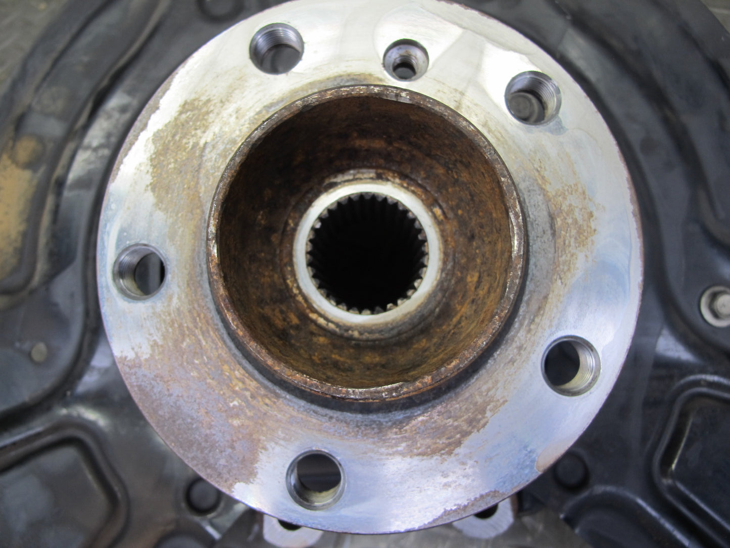 11-17 BMW F25 X3 AWD Rear Right Spindle Knuckle Wheel Hub Bearing OEM