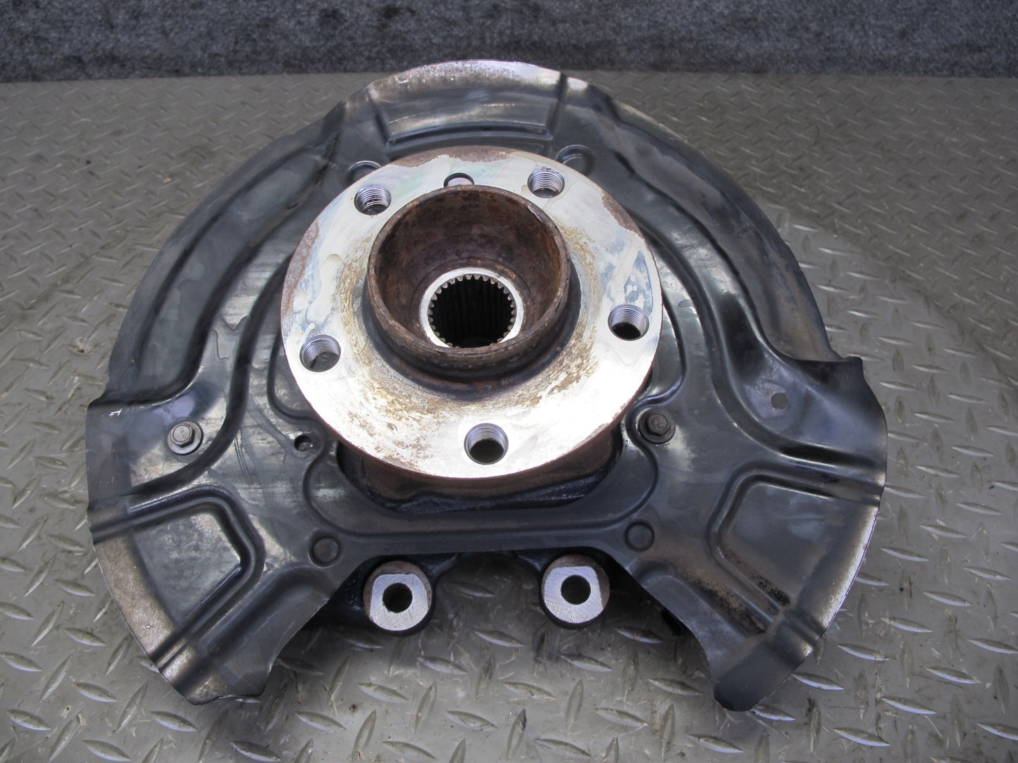 11-17 BMW F25 X3 AWD Rear Left Spindle Knuckle Wheel Hub Bearing OEM