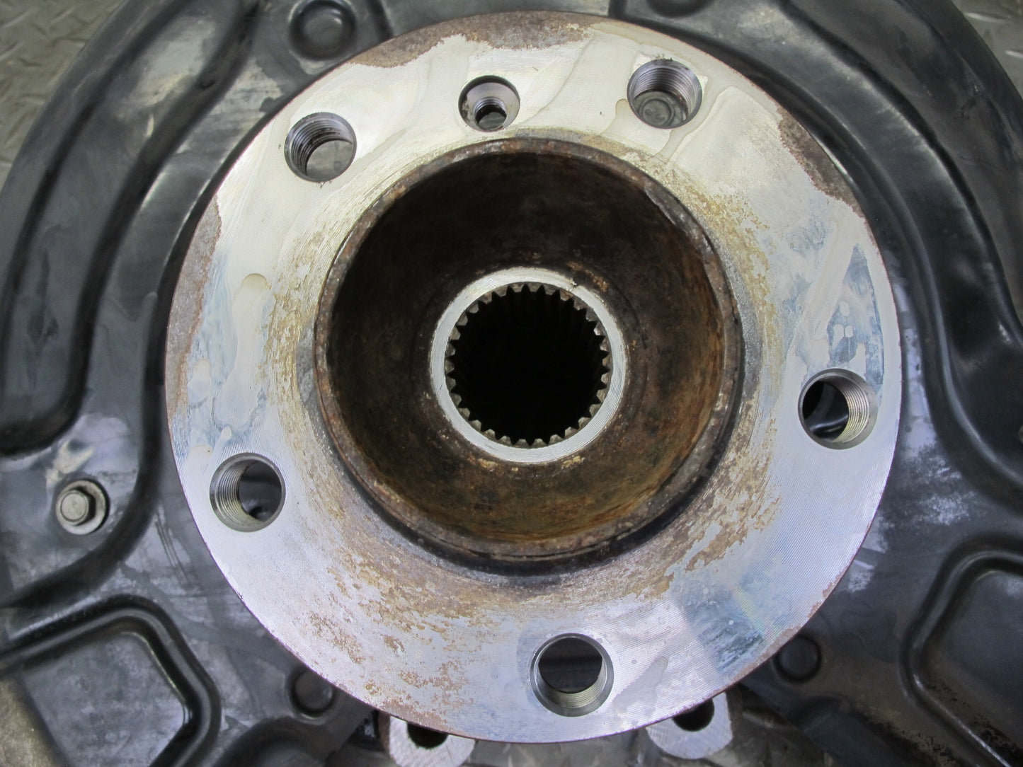 11-17 BMW F25 X3 AWD Rear Left Spindle Knuckle Wheel Hub Bearing OEM