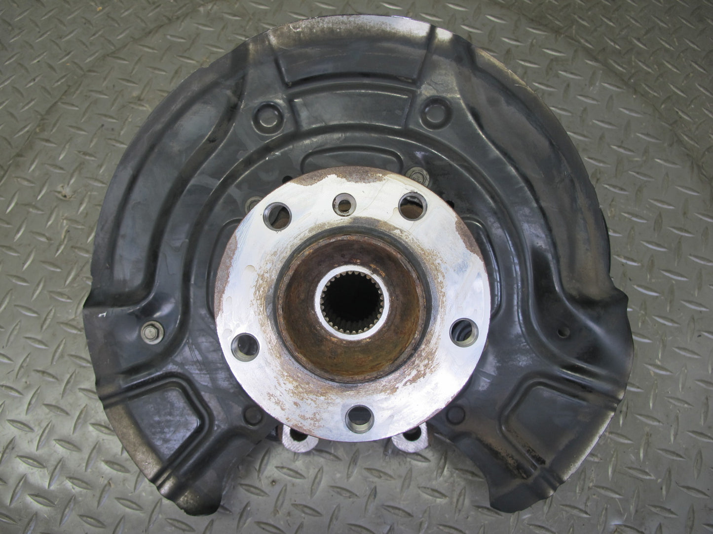 11-17 BMW F25 X3 AWD Rear Left Spindle Knuckle Wheel Hub Bearing OEM