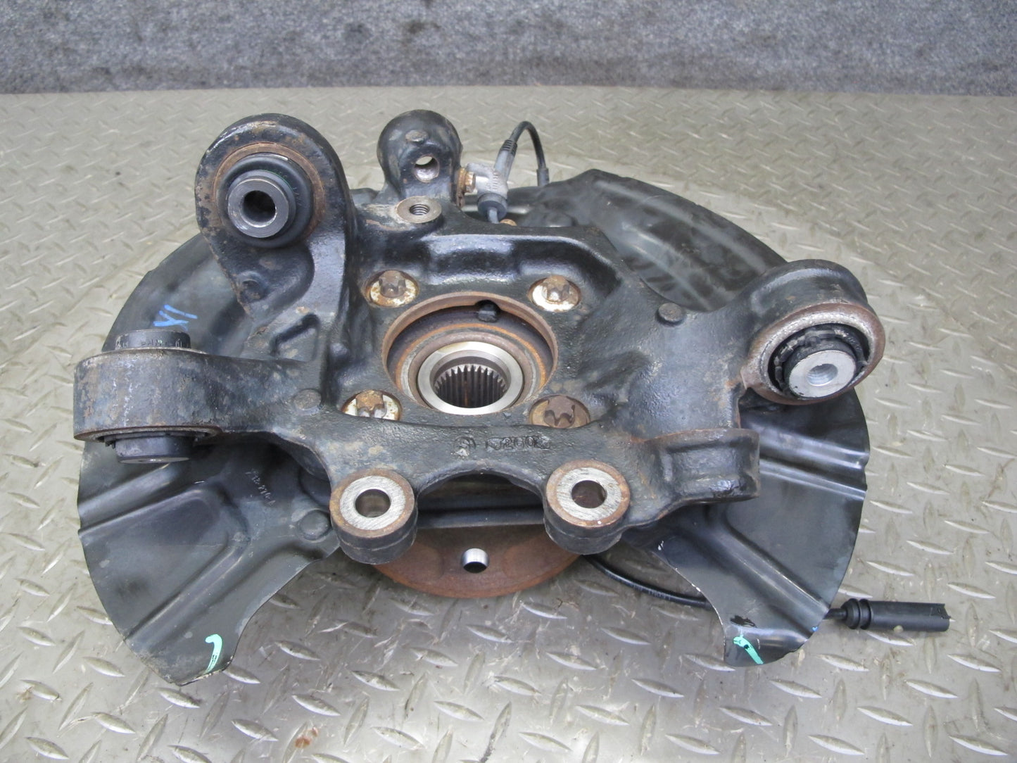 11-17 BMW F25 X3 AWD Rear Left Spindle Knuckle Wheel Hub Bearing OEM
