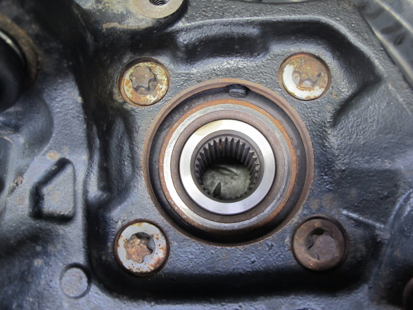 11-17 BMW F25 X3 AWD Rear Left Spindle Knuckle Wheel Hub Bearing OEM