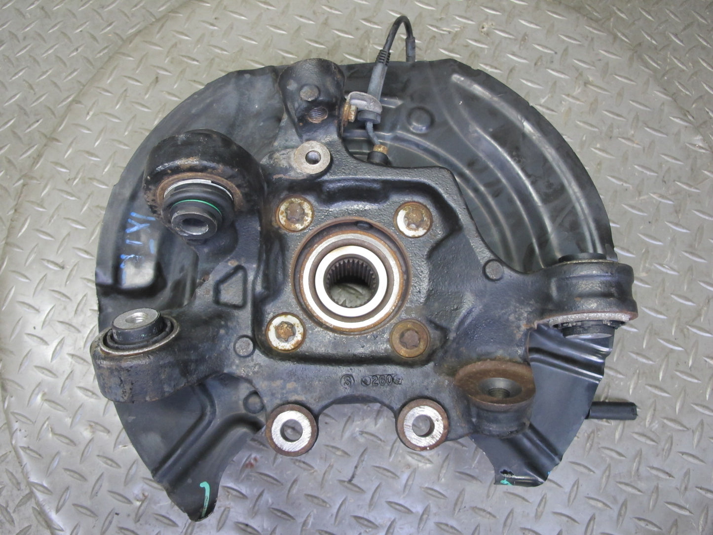 11-17 BMW F25 X3 AWD Rear Left Spindle Knuckle Wheel Hub Bearing OEM