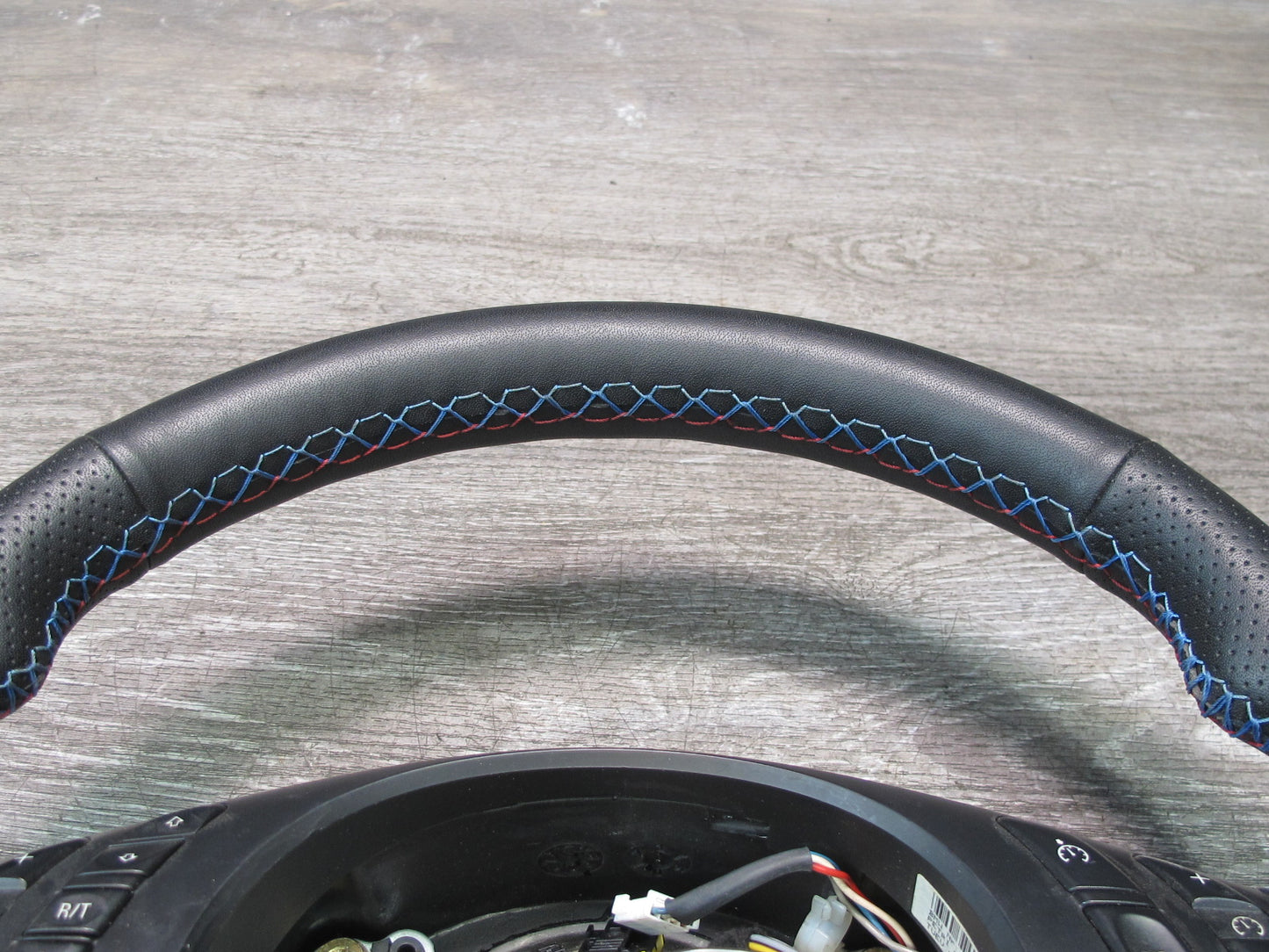 01-06 BMW E46 330ci M-sport Leather Steering Black w Controls & Paddles OEM