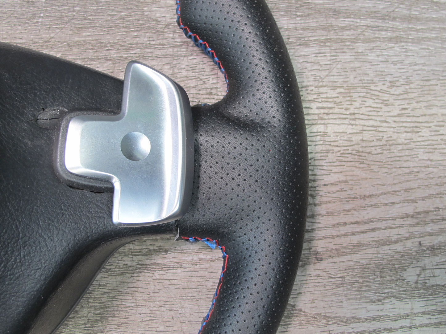 01-06 BMW E46 330ci M-sport Leather Steering Black w Controls & Paddles OEM