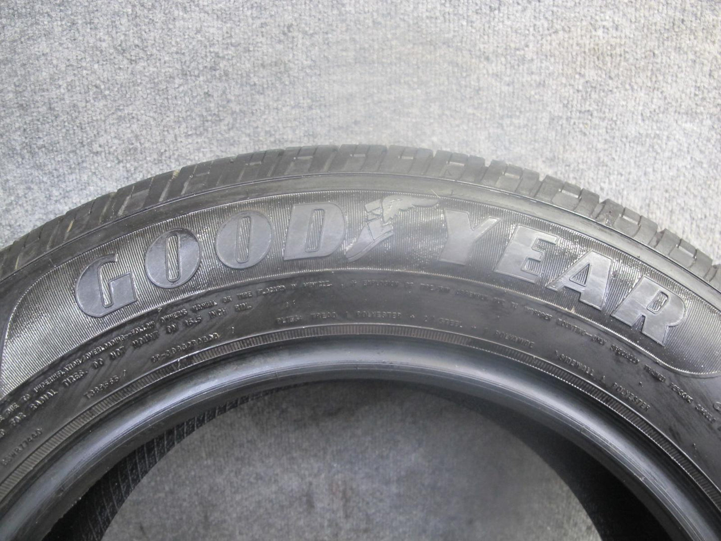 Set of 2 Goodyear Reliant ALL Season Tire 225/60 R16 98H 0723 0823 9/32 Tread