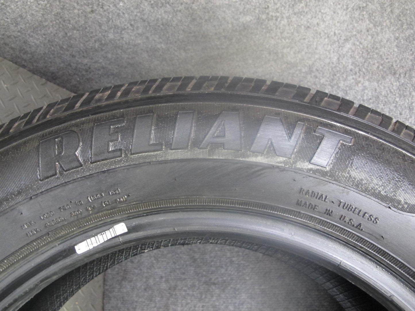 Set of 2 Goodyear Reliant ALL Season Tire 225/60 R16 98H 0723 0823 9/32 Tread