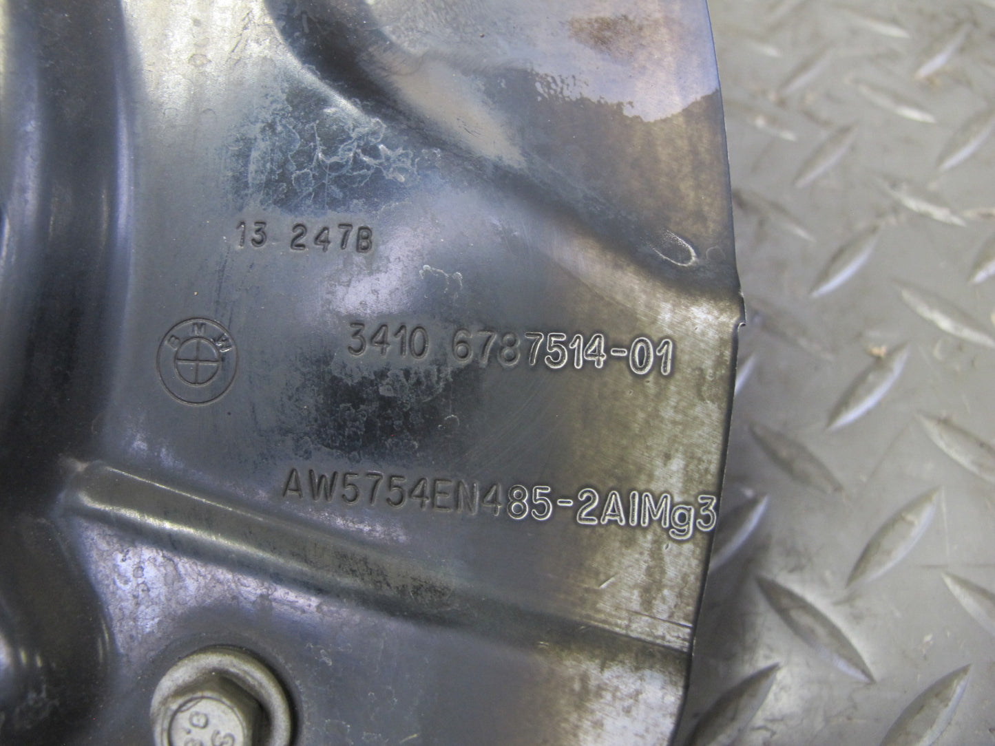 11-17 BMW F25 X3 AWD Front Right Spindle Knuckle Wheel Hub Bearing 6855954 OEM