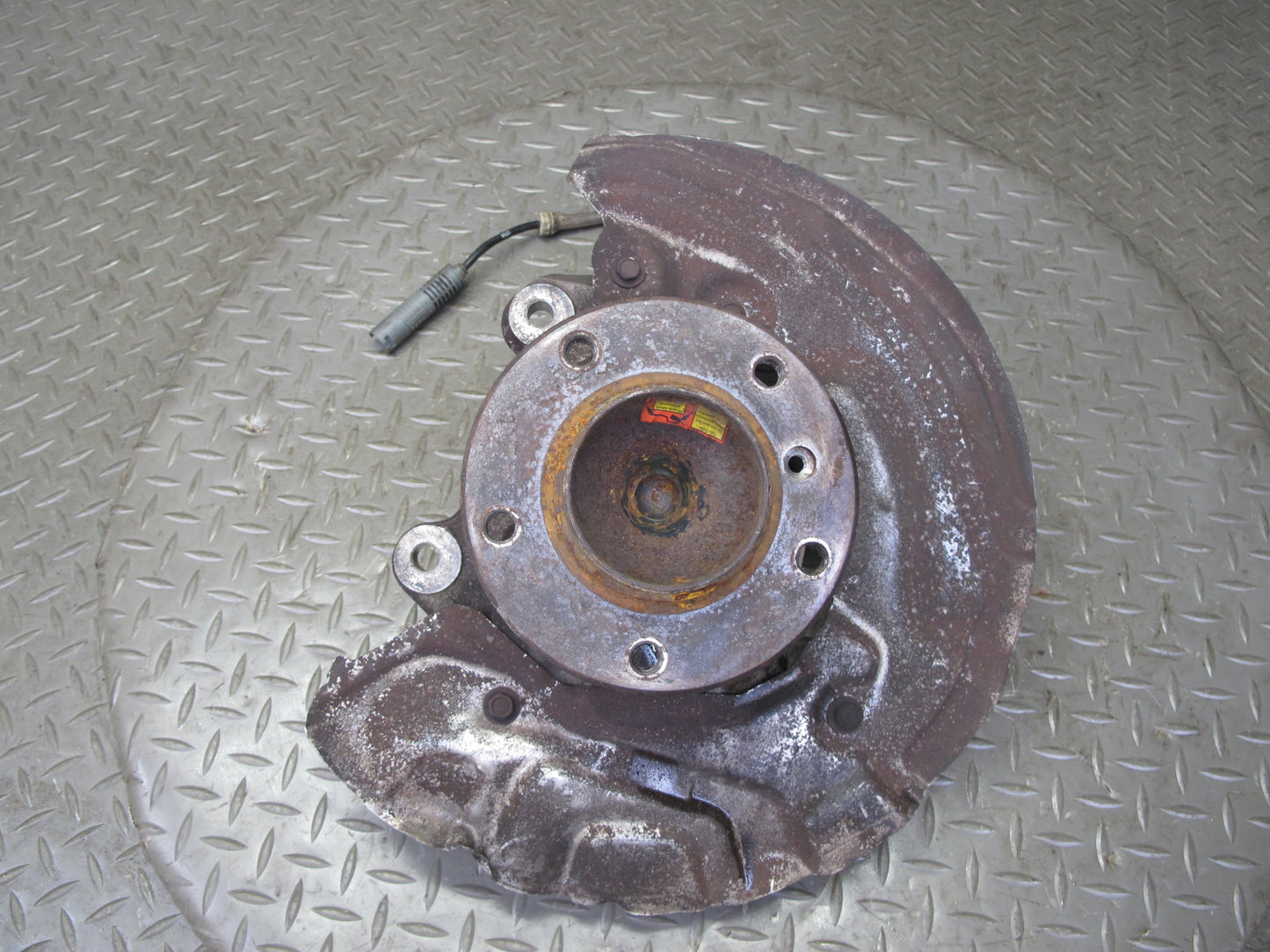08-13 BMW E82 E88 135i RWD Front Righft Spindle Knuckle Wheel Hub Bearing OEM