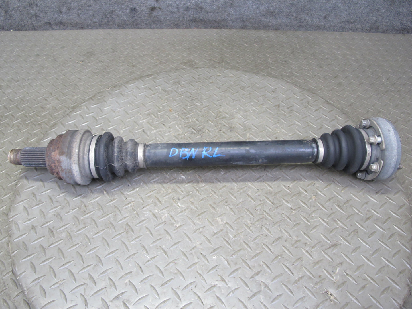 08-13 BMW E82 E88 135i N54 RWD A/T Rear Left Axle Shaft 7580325 OEM