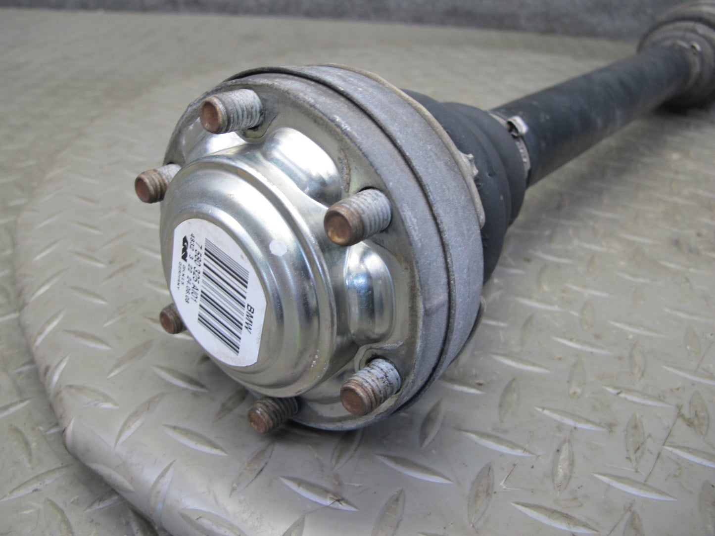 08-13 BMW E82 E88 135i N54 RWD A/T Rear Left Axle Shaft 7580325 OEM