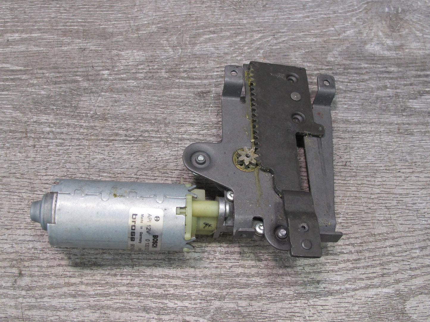 06-12 Bentley Continental Flying Spur Front Left Seat Motor Lumbar Control Set