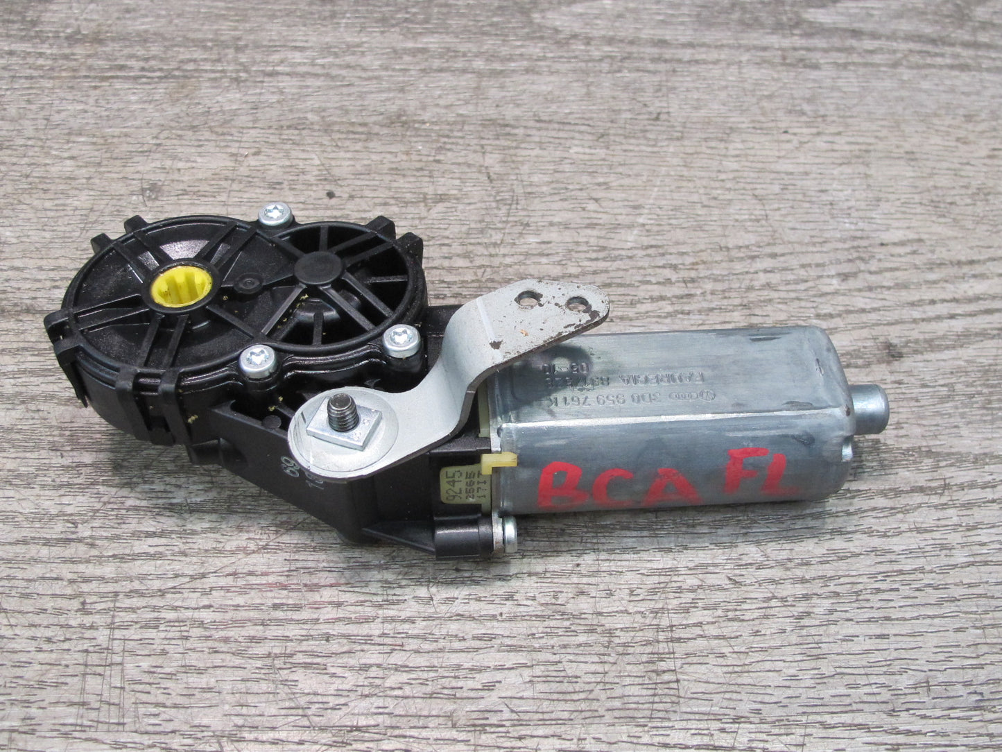 06-12 Bentley Continental Flying Spur Front Left Seat Motor Lumbar Control Set