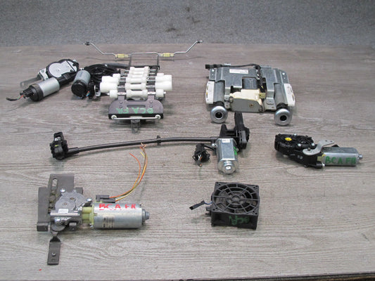 06-12 Bentley Continental Flying Spur Front Right Seat Motor Lumbar Control Set