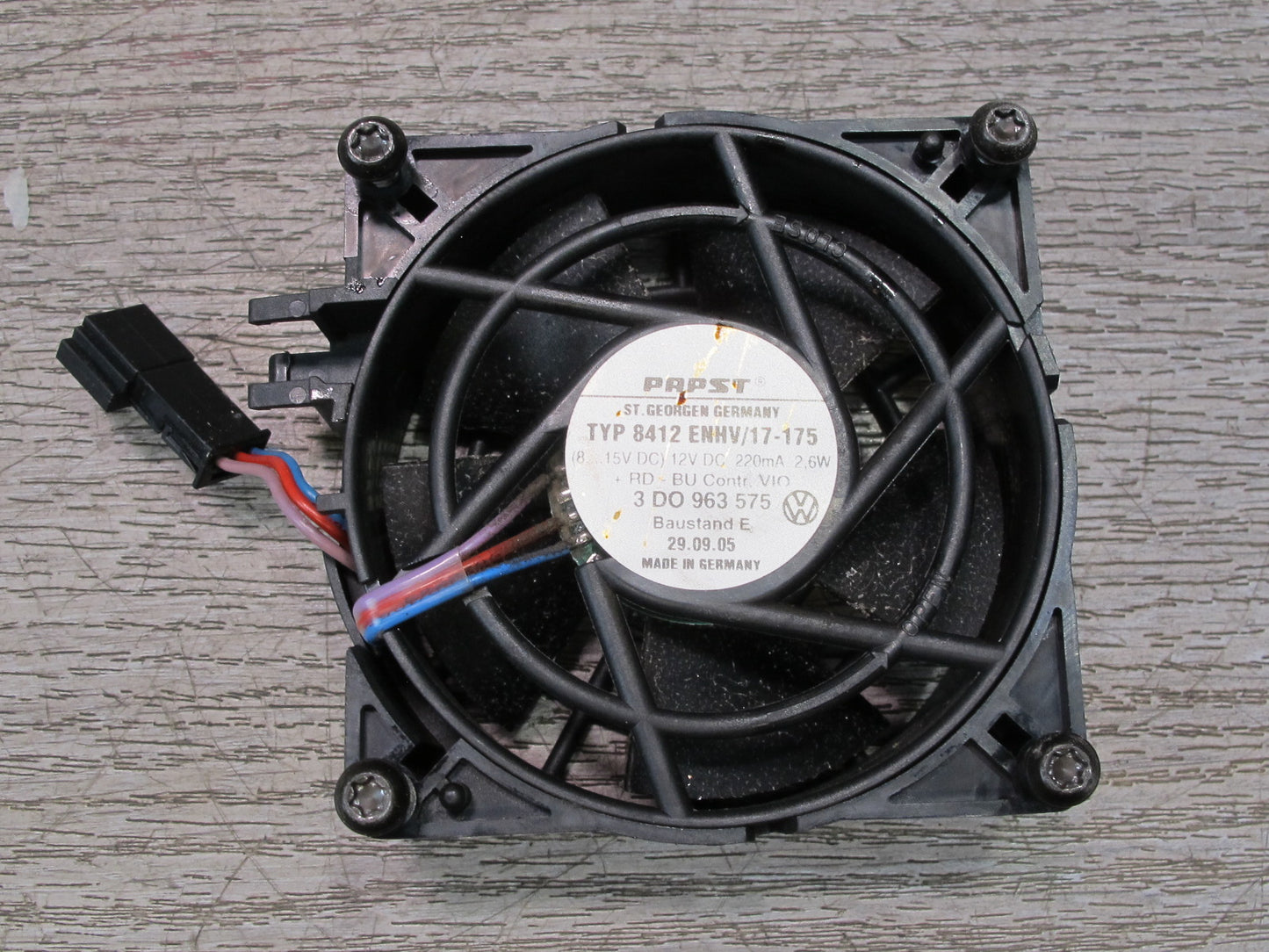 06-12 Bentley Continental Flying Spur Front Right Seat Motor Lumbar Control Set