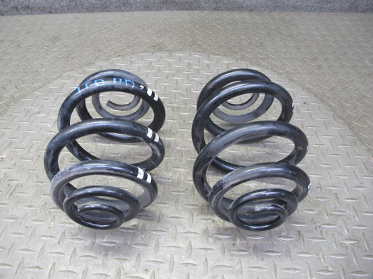 01-06 BMW E46 330ci Convertible Set of 2 Rear Left & Right Coil Spring OEM