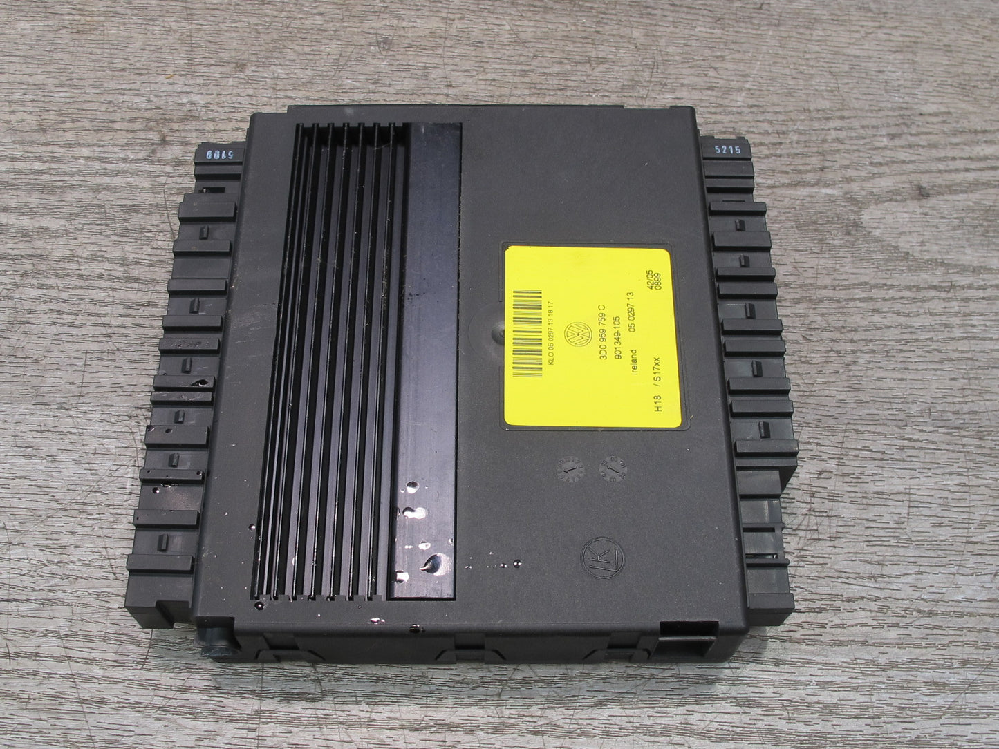 2006-2012 Bentley Continental Flying Spur Front Right Seat Control Module
