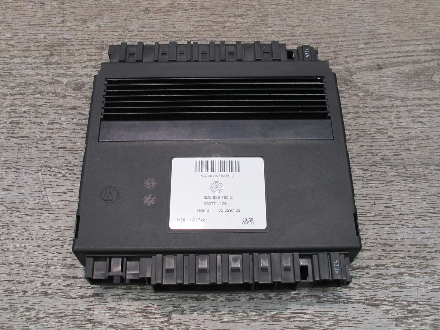 2006-2012 Bentley Continental Flying Spur Front Left Seat Control Module