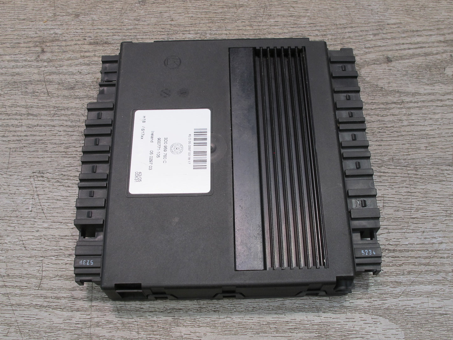 2006-2012 Bentley Continental Flying Spur Front Left Seat Control Module