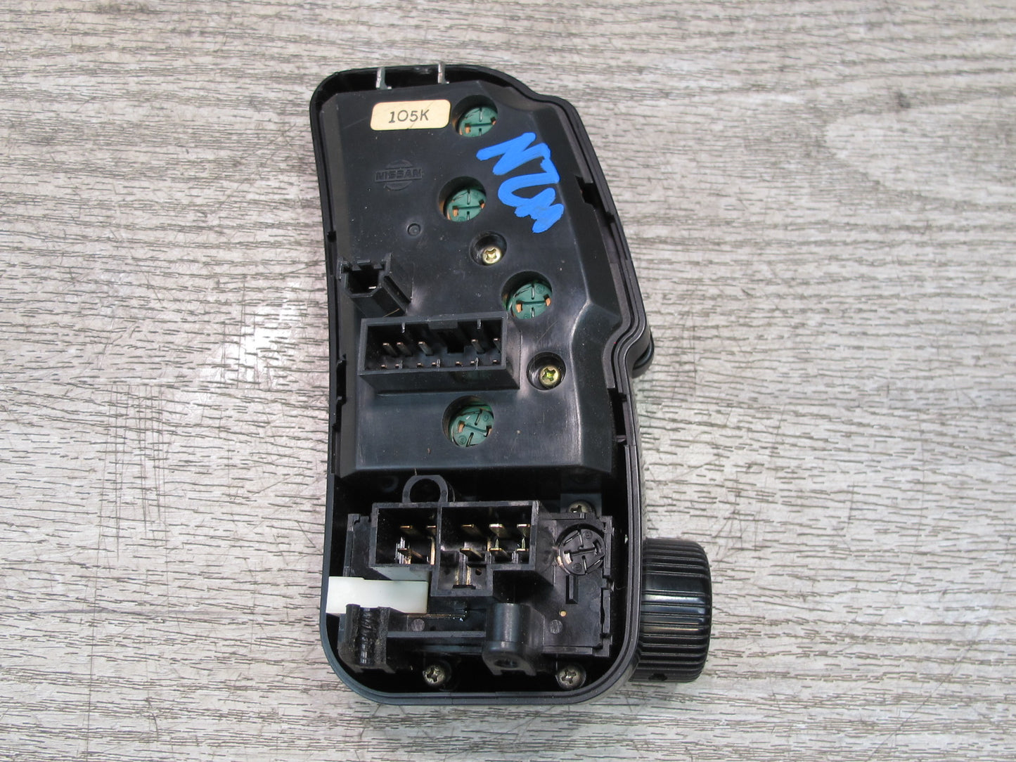 90-91 Nissan Z32 300ZX Headlight Fog Light Cruise Defrost Dimmer Switch OEM