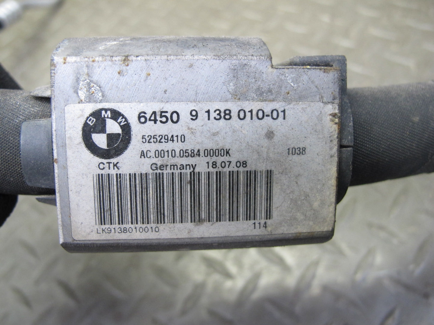 08-10 BMW E82 E88 135i N54 Set of 3 A/C Air Condition Hose Pipe Line OEM