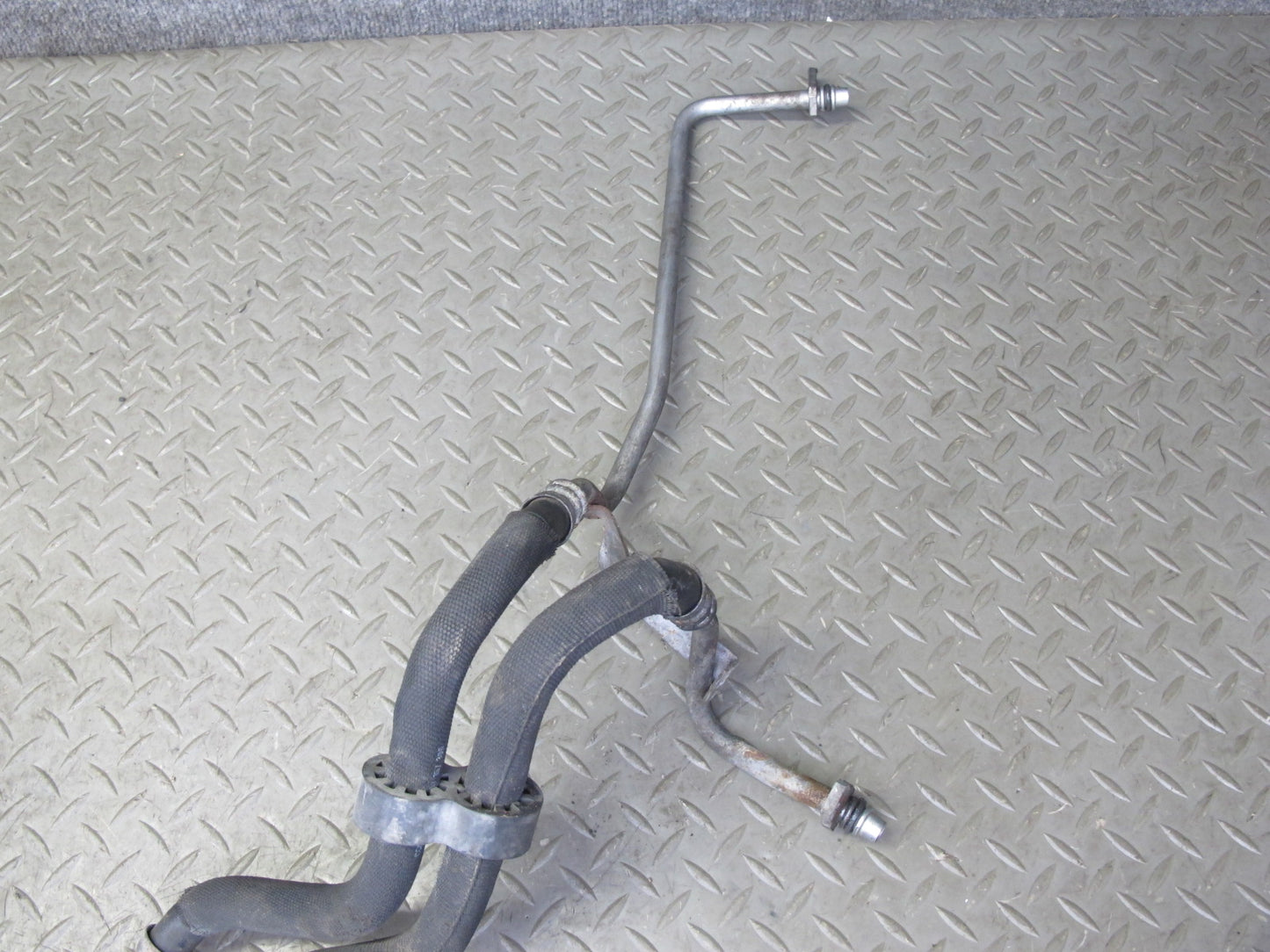13-16 Audi S4 B8 Automatic Transmission Oil Cooler Hose Pipe Line Set OEM