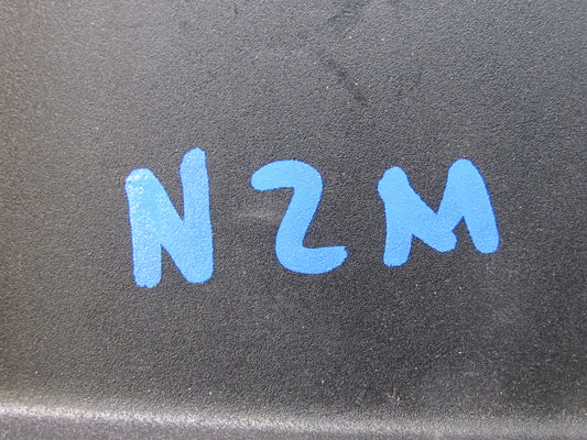 90-91 Nissan Z32 300ZX Center Console Leather Armrest Lid Cover Black OEM