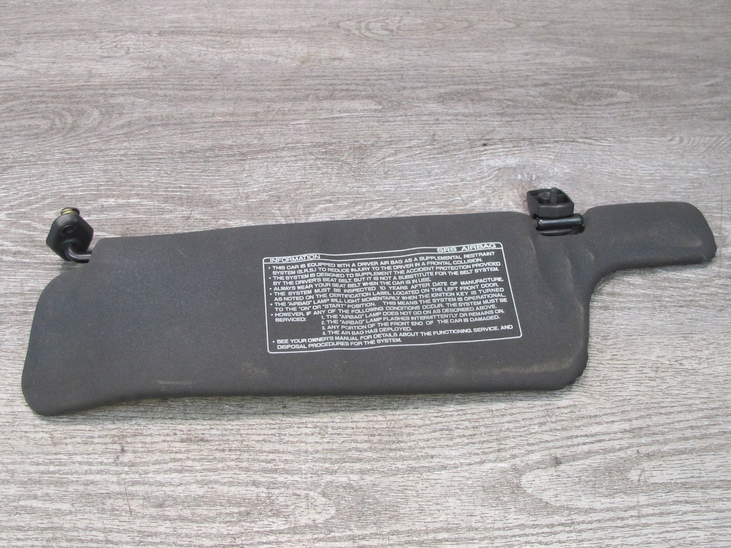 90-96 Nissan Z32 300ZX Set of 2 Front Left & Right Sun Visor OEM