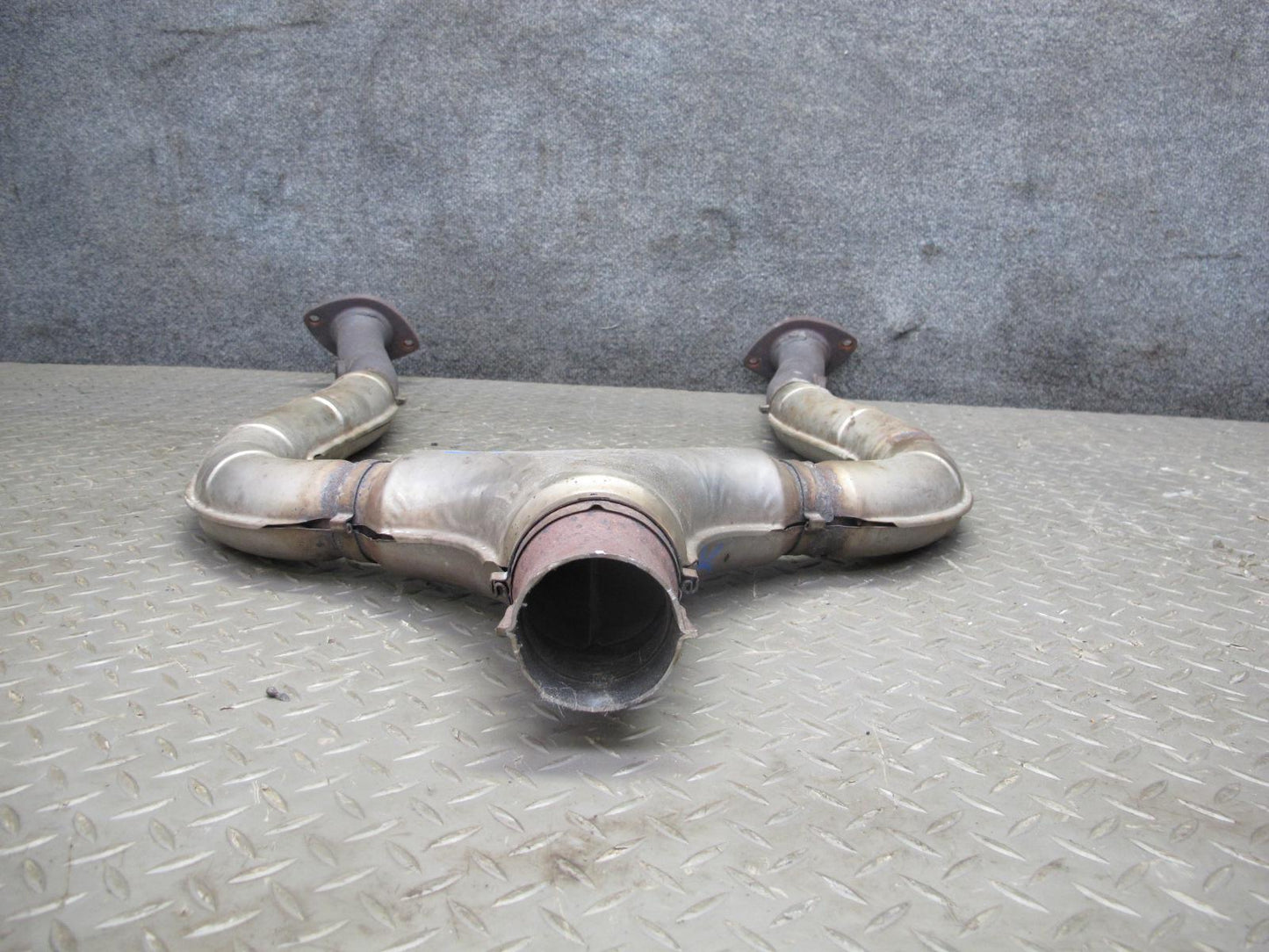 02-10 Lexus Z40 SC430 Front Exhaust Y Pipe Line OEM