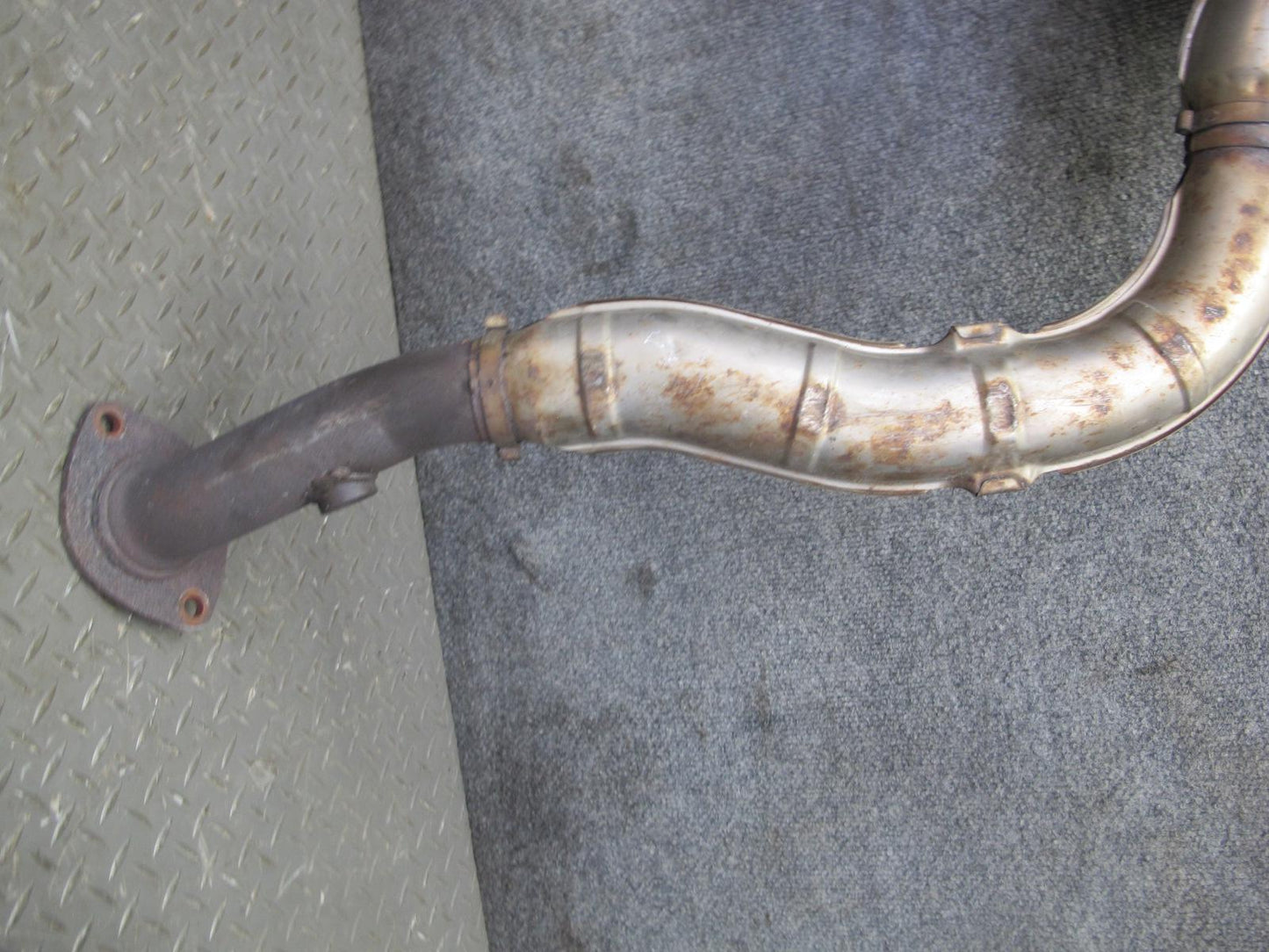02-10 Lexus Z40 SC430 Front Exhaust Y Pipe Line OEM