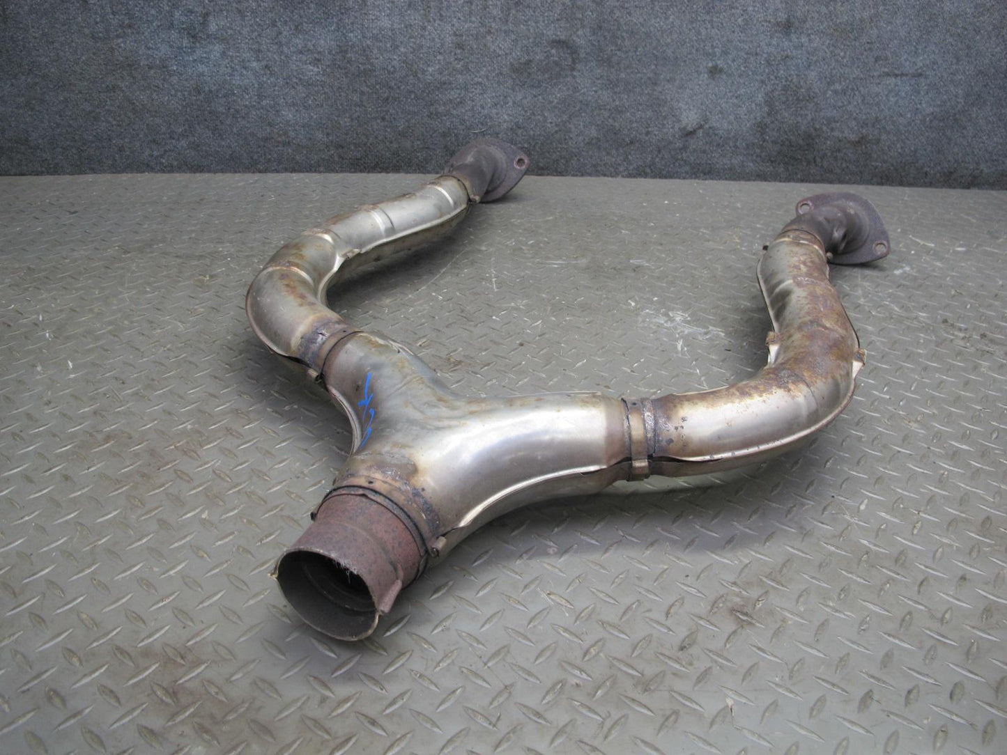 02-10 Lexus Z40 SC430 Front Exhaust Y Pipe Line OEM