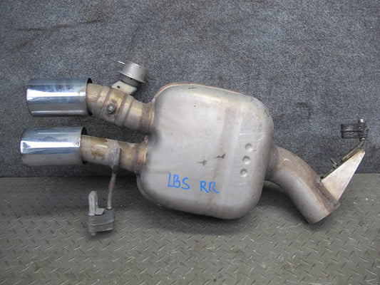 2012-2018 BMW F12 F13 M6 S63T Rear Left & Right Exhaust Muffler W/ Tips Set