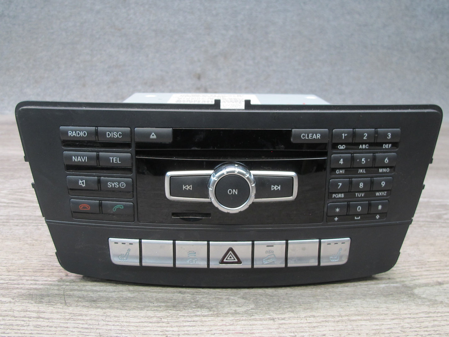 2012 Mercedes W166 Ml-class GPS Navi Radio CD Player Receiver Head Unit OEM