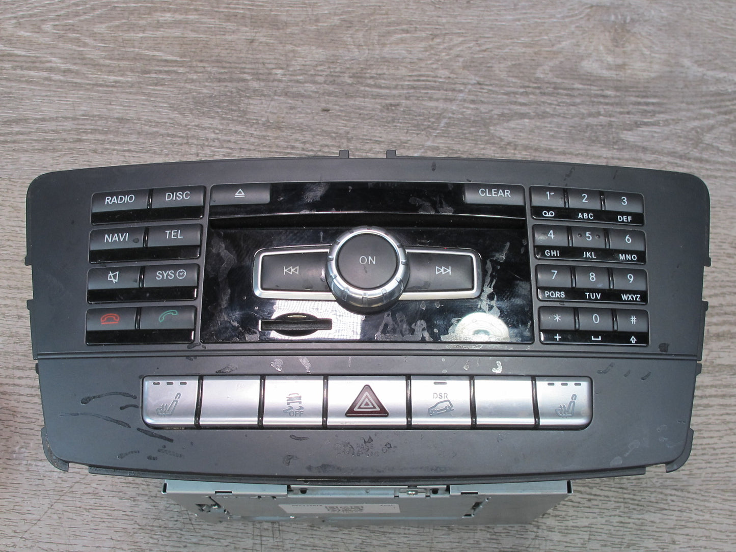 2012 Mercedes W166 Ml-class GPS Navi Radio CD Player Receiver Head Unit OEM