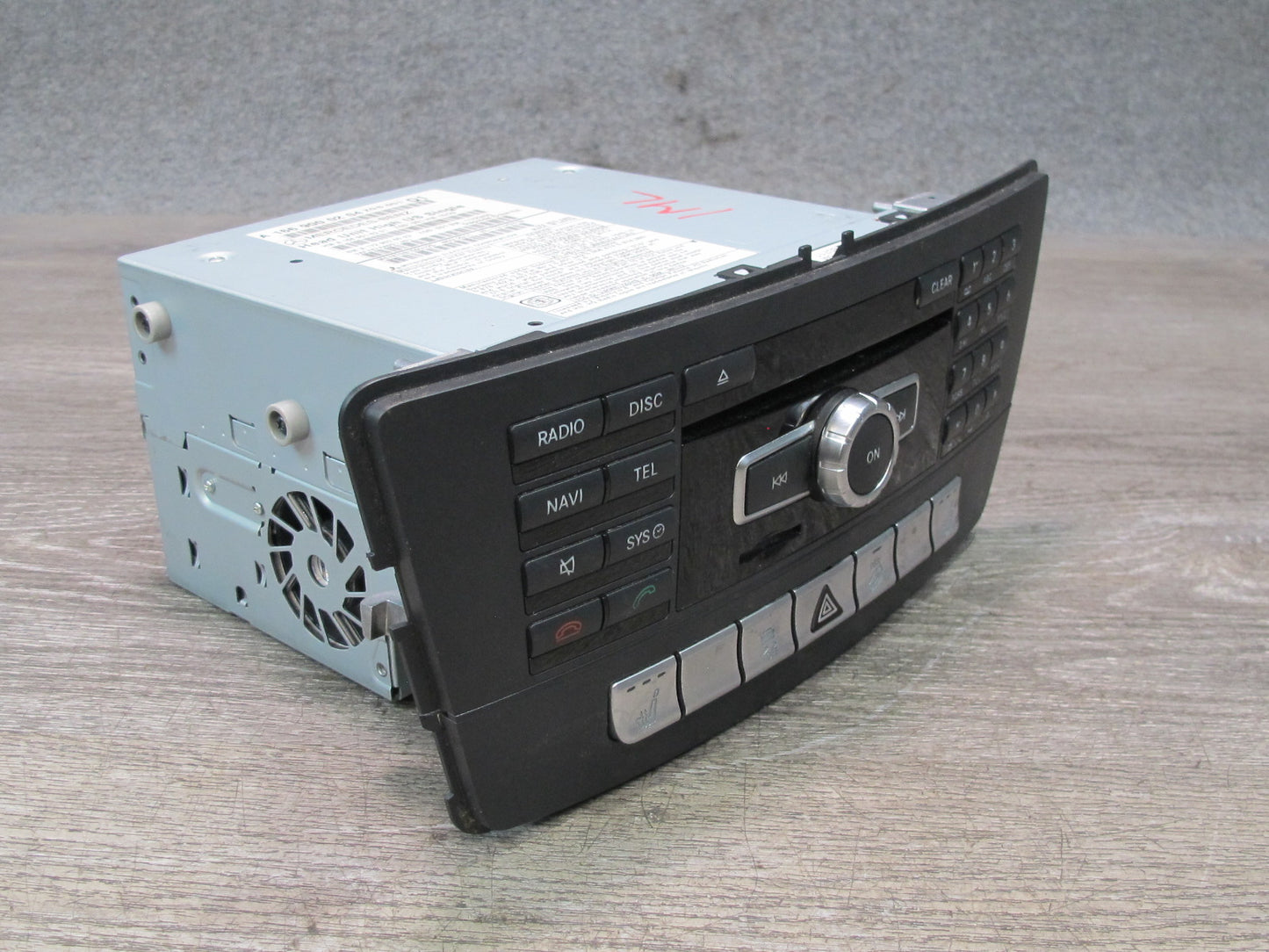 2012 Mercedes W166 Ml-class GPS Navi Radio CD Player Receiver Head Unit OEM