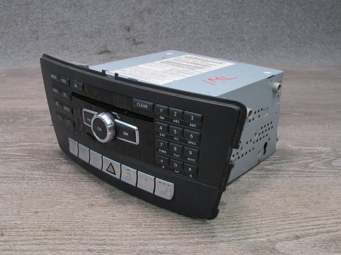 2012 Mercedes W166 Ml-class GPS Navi Radio CD Player Receiver Head Unit OEM