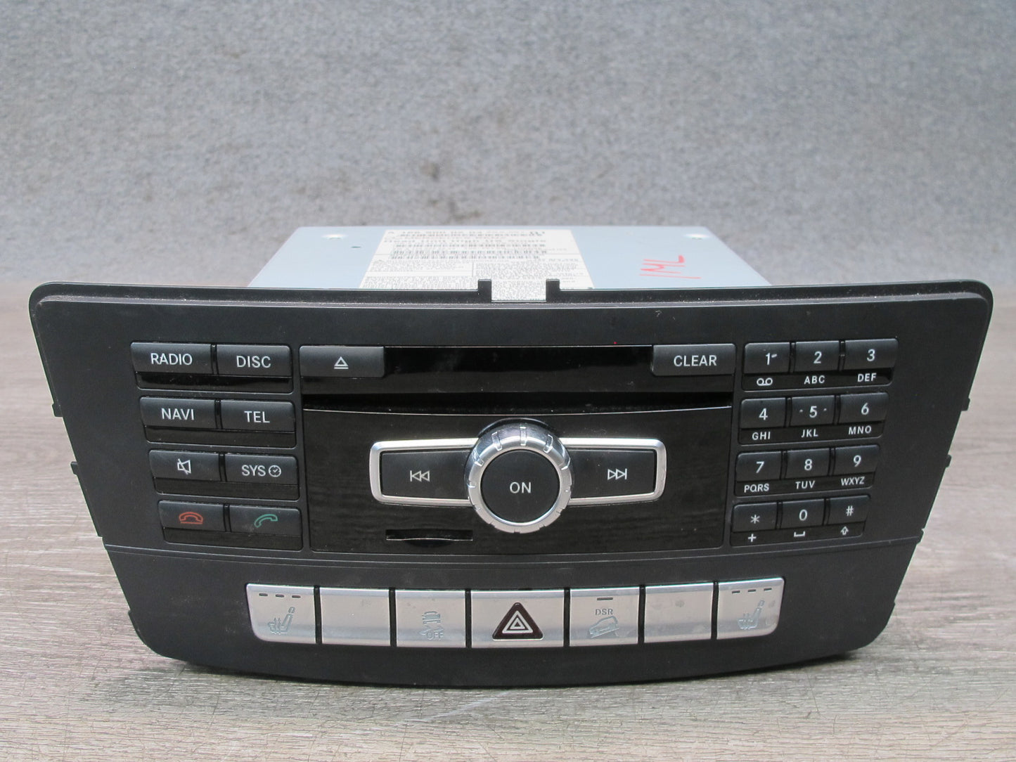 2012 Mercedes W166 Ml-class GPS Navi Radio CD Player Receiver Head Unit OEM